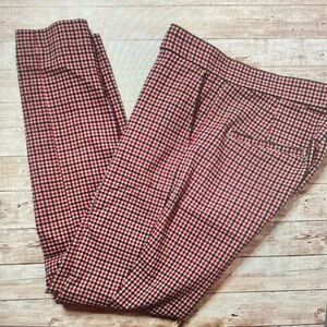 Red and Black Checkered Pants